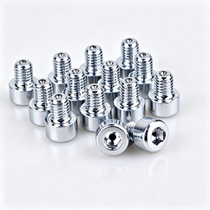 Tornillo de máquina de cabeza hexagonal moleteada de acero inoxidable, tornillo métrico - Product Image 3