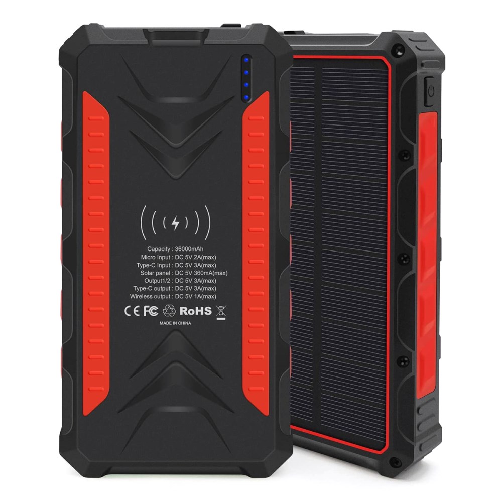 Extralink EPB-092 20000mAh Nero | Banca di potere | Banca di energia solare, USB-C | Leroy Merlin