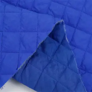 Hot sell Nylon polyester recycled waterproof synthetic quilting quilted filling fabric for down jacket