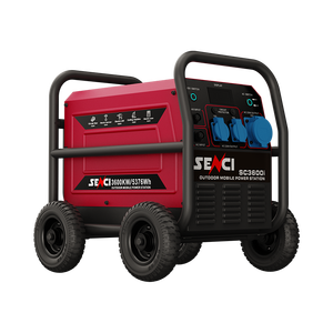 สถานีพลังงานสำรองแบบพกพา Senci Quiet and Ecofriendly Pure Sine Wave 3.6kw สำหรับรถยนต์ ระบบพลังงานแสงอาทิตย์สำหรับบ้าน SC3600i 3.6kw - Product Image 4
