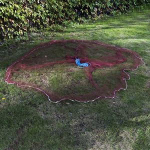 Nhà Máy Tốt Giá Chất Lượng Cao Tùy Chỉnh Bền Nylon Multifilament Đúp Knot Tay Ném Đúc <span class=keywords><strong>Net</strong></span> 4M Chiều Dài Câu Cá - Product Image 2