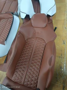 Fundas de Asiento de Cuero de Alta Calidad Estilo RS Personalizadas con Espuma para <span class=keywords><strong>Audi</strong></span> A3 A4 A5 A6 A7 A8 S3 S4 S5 S6 S7 S8 Q3 Q5 Q7 - Product Image 4