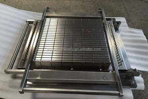 Manuelle Doppelarm-Käsekuchen-Bonbon würfel, die Schokoladen gitarren schneider schneiden - Product Image 3