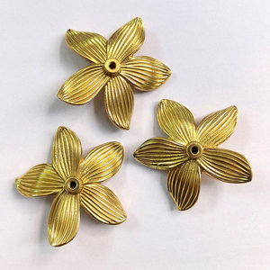 Fancy Decoration Brass Flower <strong>Knobs</strong> Kitchen Cabinet <strong>Door</strong> Wardrobe Drawer Pulls Handle Furniture Hardware - Product Image 6