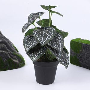 Suministros de Jardín al por Mayor, Plantas Artificiales de Plástico con Tacto <span class=keywords><strong>Real</strong></span>, Césped Artificial Ecológico de Alta Calidad, Hojas Artificiales para Cercas - Product Image 4
