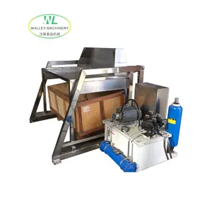 Hot Sale Automatic Hydraulic Bin Tipper Rotate Basket Bucket Machine
