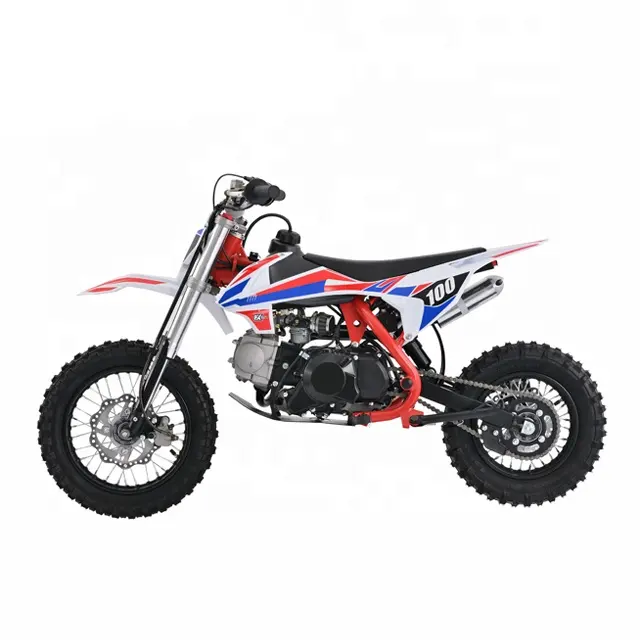 Allibaba Barato Criança Pit Bike Embreagem Automática Dirt Bike 110cc Quatro Tempos Gás Pit Dirt Bike