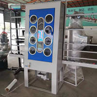 Machine de sablage laser vertical automatique pour verre, moteur 7,5 kW, haute productivité, certifiée CE, service professionnel