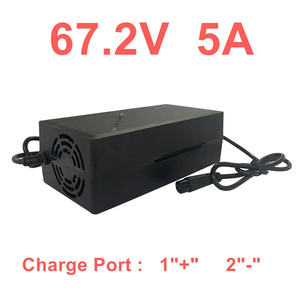 Chargeur de scooter électrique 60V 67.2V 72V 84V de bonne qualité 2A 5A avec prise USA/CA/AU/EU/UK - Product Image 4