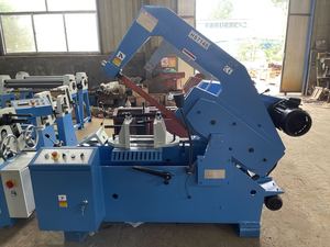 Electric Horizontal Band <strong>Saw</strong> Automatic Electronic Motor New <strong>Used</strong> Featuring Manual Tension <strong>Saw</strong> <strong>Blade</strong> for Metal Core Components - Product Image 3