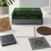 Máquina de Grabado Láser de Diodo de 20W, Grabador Láser de Escritorio para Madera, Cuero, Acrílico, Manualidades, Educación y Negocios
