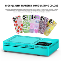 Mesin Cetak Transfer Panas Vakum UV untuk Casing Ponsel Mewah Kustom, Printer Sublimasi 3D untuk Cover Ponsel