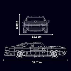 Juego de Construcción de Coche Deportivo Mould King 10112, 1869 Piezas, Bloques de Construcción Educativos MOC para Niños, Ladrillos Pequeños Challenger - Product Image 4