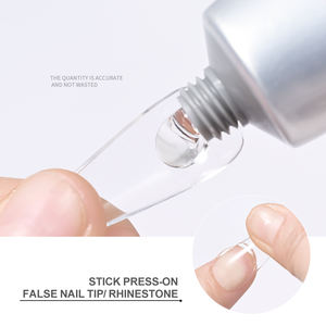 30g di <span class=keywords><strong>Gel</strong></span> con punte per unghie morbide per assorbire la colla <span class=keywords><strong>Gel</strong></span> utilizzata per incollare rapidamente punte finte e strass per smalto per unghie - Product Image 3