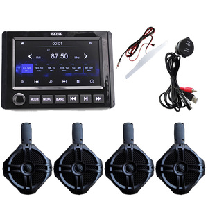Waterproof Marine 6.5 Inch <b>Tower</b> Speakers H-6106 * 4 + 7 Inch TFT Touch Screen Player H-305 + USB Cable+Antenna - SUIT - Product Image 3