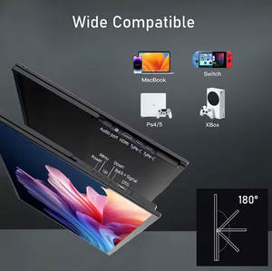 Écran portable double moniteur 14 pouces en plastique FHD 1080P IPS noir pour Windows et Mac - Product Image 5