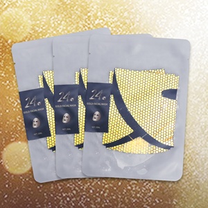 มาส์กหน้าคริสตัลคอลลาเจนแผ่นสีทอง24K ดูแลผิวเพิ่มความชุ่มชื้นให้เท้าจมูก - Product Image 2