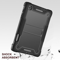 Étui de protection robuste pour tablette PC + silicone antichoc pour étudiants avec béquille pour Samsung Galaxy Tab S6 Lite