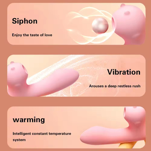 Vibrador de Conejo con Succión Clitoriana y Estimulación del Punto G, Vibrador para Adultos, Juguetes Sexuales para Mujeres, Dildo con Succión, Sex Shop - Product Image 5