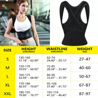 Correcteur de Posture ajustable pour hommes et femmes, attelle supérieure pour le dos de la clavicule, lisseur B1ack, sécurité sportive, nouvelle collection