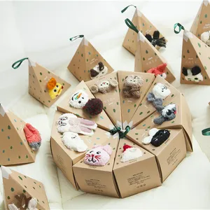 Invierno cálido grueso lindo 3D dibujos animados Animal regalo de Navidad niños antideslizante grueso <span class=keywords><strong>dormir</strong></span> Bebé zapatilla <span class=keywords><strong>Calcetines</strong></span> - Product Image 1