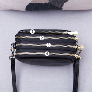 The Latest Customized Lychee Pattern Multi-pocket Ladies' <b>Crossbody</b> <b>Bag</b> Fashionable Shoulder <b>Bag</b> - Product Image 4