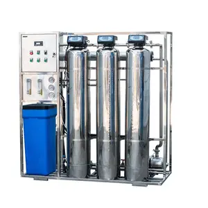 Kolay kullanım otomatik 1000lph Ro su sistemi ters osmozlu su arıtma sistemi Ro içme suyu sistemi, ters osmoz tesisi 0.5/1T
