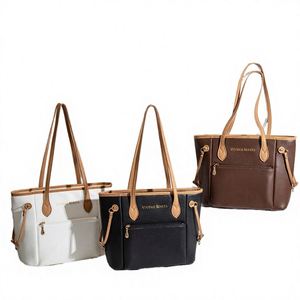 กระเป๋าถือผู้หญิงทรงหรูหราพร้อมลายพิมพ์โซ่และรูปทรงครึ่งวงกลม แบบสะพายข้างและสะพายไหล่เดียว - Product Image 3