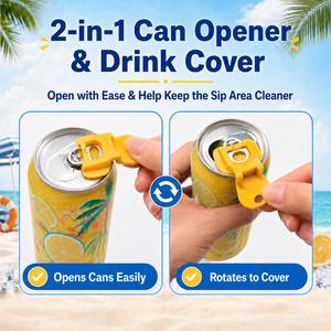 Easy Open Soda Can Pull Tab Opener Portable Beverage Opening Tool Kitchen Gadget - Product Image 4