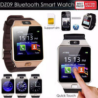 Reloj Inteligente DZ09 Android/iOS de Aleación, Llamadas Telefónicas Independientes, Tarjeta SIM, Mensajes BT, Pantalla de 1.44 Pulgadas, Monitor de Ritmo Cardíaco, Alarma, Resistente al Agua
