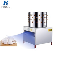 Plumeuse à poulet robuste en acier inoxydable 304 pour marchés et cantines