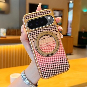Funda de Teléfono de Diseño de Lujo, Magnética, de PU/PC, con Soporte, para Google Pixel 9 Pro 10 10A - Product Image 4