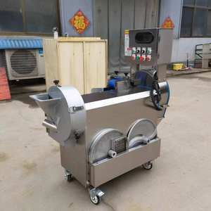 상업용 자동 과일 및 야채 양파 쵸퍼 다이서 양배추 절단기 슬라이서 절단기 Rallador De Repollo - Product Image 4