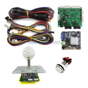 Kit di <span class=keywords><strong>pesca</strong></span> per bambini a gettoni grande pesce mangia piccoli pesci con pulsante di raccolta del Joystick fili della scheda madre e parti del cavo - Product Image 6