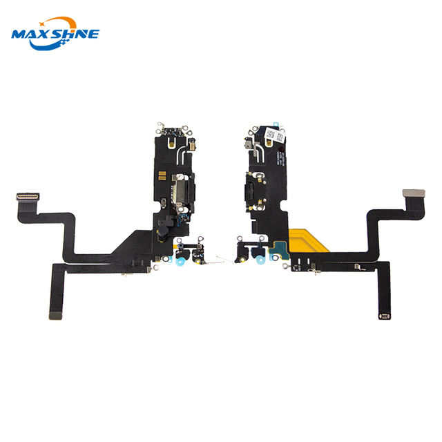 Mobile Phone Repair Parts Flex Cables for iPhone 12 Mini 13 Pro Max 14 15 16 Pro Max Charger Flex Replacement Spare Parts
