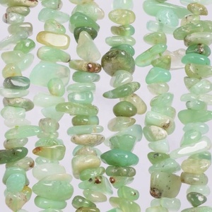 Natural de Chrysoprase de piedra en bruto sin cortar Chips de piedras preciosas cuentas de fabricante de la India - Product Image 1
