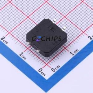 TS-1094S-A5B3-D2 Tactile Switch SMD Switch Single Pole Single Throw Round Button 2.5N Vertical Mount - Product Image 2