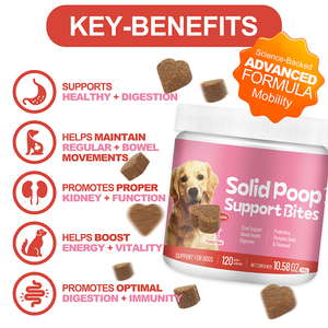 All'ingrosso basso prezzo cane supporto intestinale compresse masticabili con probiotici integratori per animali domestici per aiutare la digestione - Product Image 3