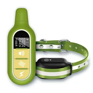 Stock Available Dog Product Vibration Beeping Shocking Function 30000 FT Range IP 67 Waterproof Remote Dog Training Collar