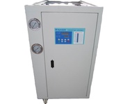 Refroidisseur d'eau industriel refroidi par eau avec compresseur de 5 CV pour la circulation de l'eau de refroidissement
