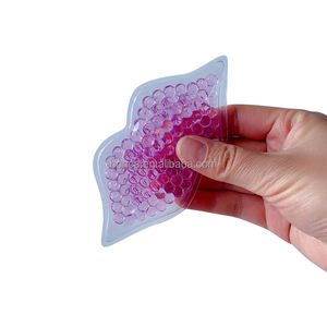 इंजेक्शन के लिए शीर्ष गुणवत्ता वाले ब्रांडेड लोगो लाल जेल होंठ के आकार के बर्फ पैक - Product Image 4