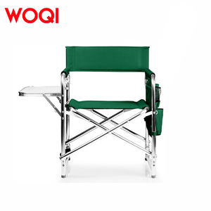 كرسي مدير عصري من WOQI مع إطار حديدي مدمج وإطار متعدد الاستخدامات ، كرسي حديقة خارجي قابل للطي من نسيج أكسفورد - Product Image 6