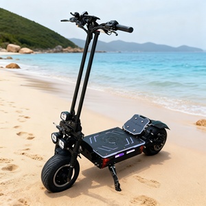 Scooter Eléctrico Geofought M13 72V 15000W 50AH, 70MPH 100-120KMH, Doble Suspensión, Potente Motor con Imanes de 70MM, Scooter Eléctrico para Adultos - Product Image 1