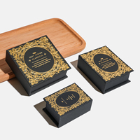 Confezione Regalo in Carta Personalizzata, Scatola a Forma di Libro, per Anelli, Collane, Mini Scatola Magnetica per Gioielli Disponibile. Personalizzabile.