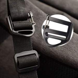 Mousqueton à <span class=keywords><strong>clip</strong></span> pour sangle 25 mm (1 pouce) avec boucle de ceinture à verrouillage ouvert et connecteur coulissant pour sac à dos - Product Image 6