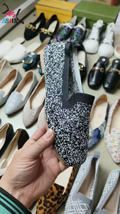 Zapatos Planos Africanos Baratos para Mujer, Precio de Fábrica, Forro de Algodón, Parte Superior de Tela Elástica, Estilo Mixto, Nuevo - Product Image 4