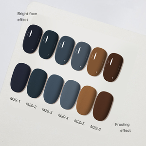 AILANUO Private Label Hema Free VEGAN Gel Polish <b>Set</b> 6colors with Unique Package Box Design <b>Nail</b> Supply Salon Uv Gel OEM Bottles - Product Image 3