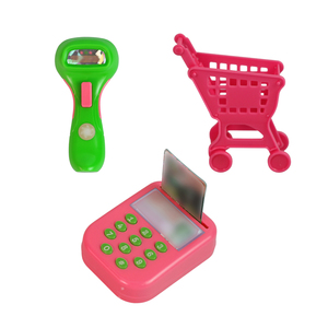 Mini Siêu Thị Đồ Chơi Set Với Cầm Tay Máy Quét Mua Sắm Giỏ Hàng Và Thẻ Máy Cho Trẻ Em Giả Vờ Vai Trò Chơi Hỗ Trợ Biểu Tượng Tùy Chỉnh - Product Image 1