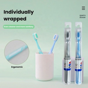 10000 + Cerda Toothbrush Manual Extra Macio com Tubo De Plástico BPA Free Home Use 12 PCS/Box Alta Qualidade - Product Image 6