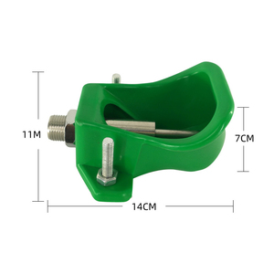 New tygoal HYXZ-01 Nhựa Nước Uống Bát Trung Chuyển Với Thép Không Gỉ Núm Vú Uống Rượu Cho Heo Con Lợn Trang Trại Vườn Ươm Bút - Product Image 3